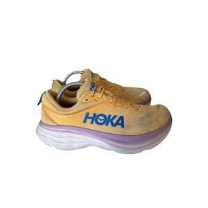 Hoka One One Womens 11B Bondi 8 Running Shoes Sneakers Trails Outdoor Workout